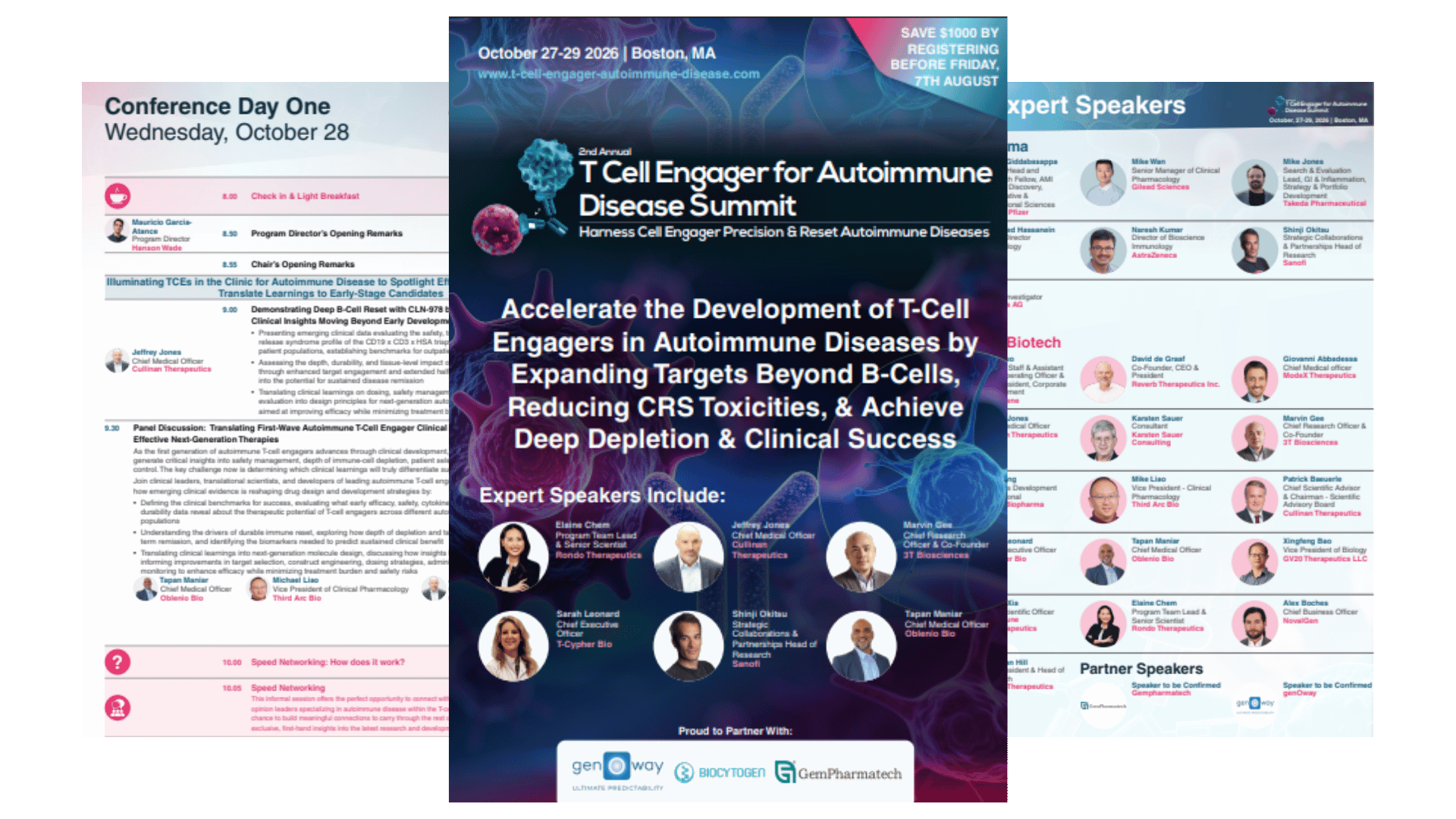 2nd T-Cell Engager for Autoimmune Disease Summit Brochure